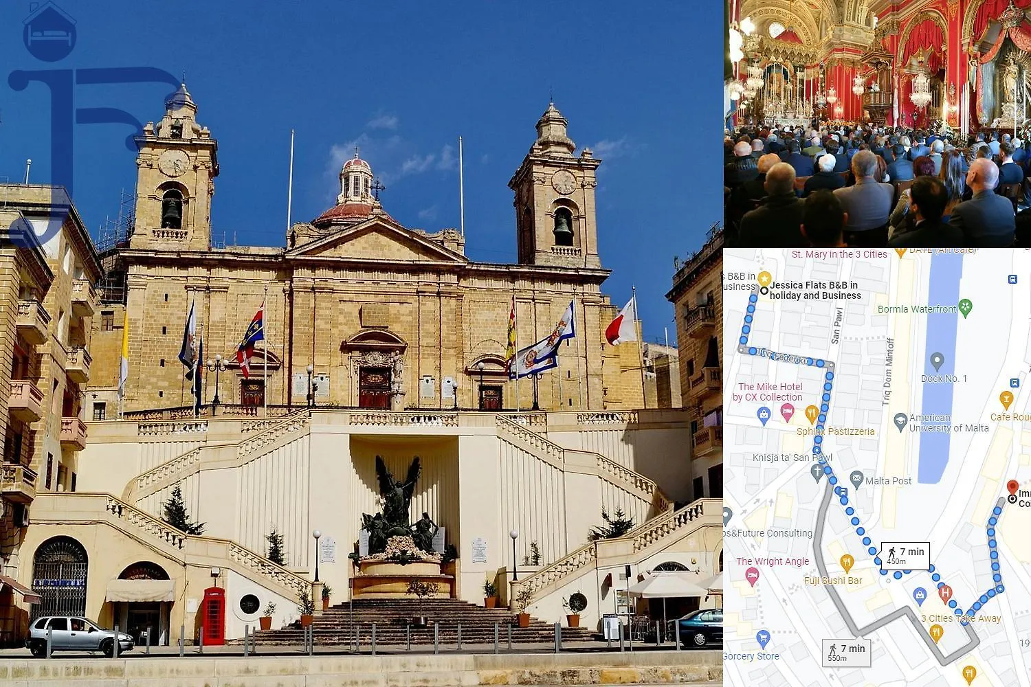 Jessica Flat Malta Royal Guesthouse Cospicua Pensjonat